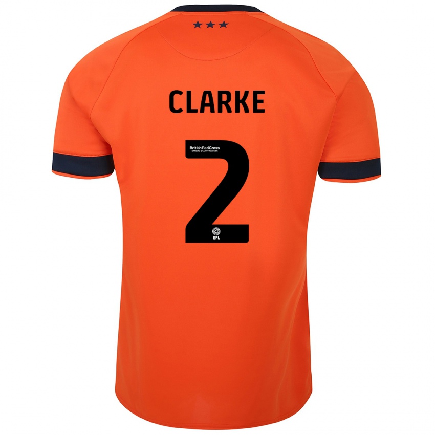 Dámské Harry Clarke #2 Oranžový Daleko Hráčské Dresy 2023/24 Dres
