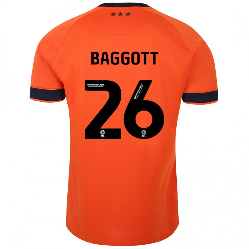 Dámské Elkan Baggott #26 Oranžový Daleko Hráčské Dresy 2023/24 Dres