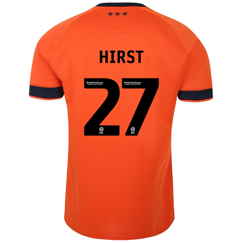 Dámské George Hirst #27 Oranžový Daleko Hráčské Dresy 2023/24 Dres