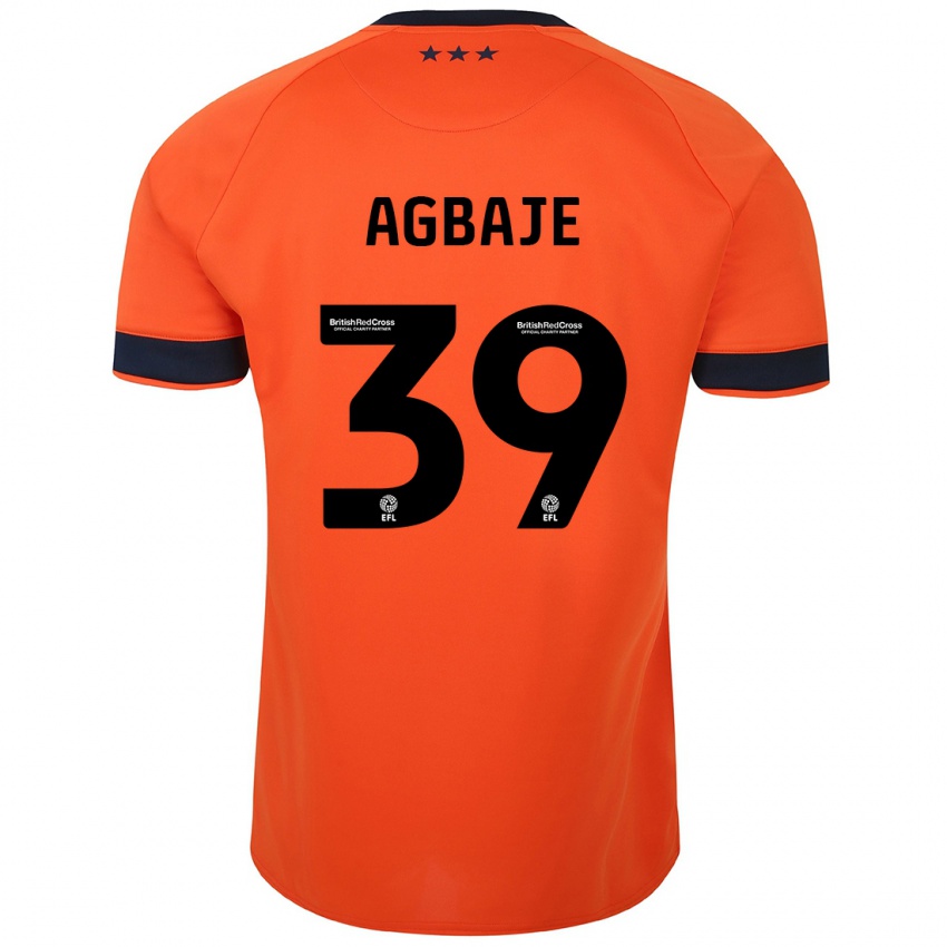 Dámské Edwin Agbaje #39 Oranžový Daleko Hráčské Dresy 2023/24 Dres