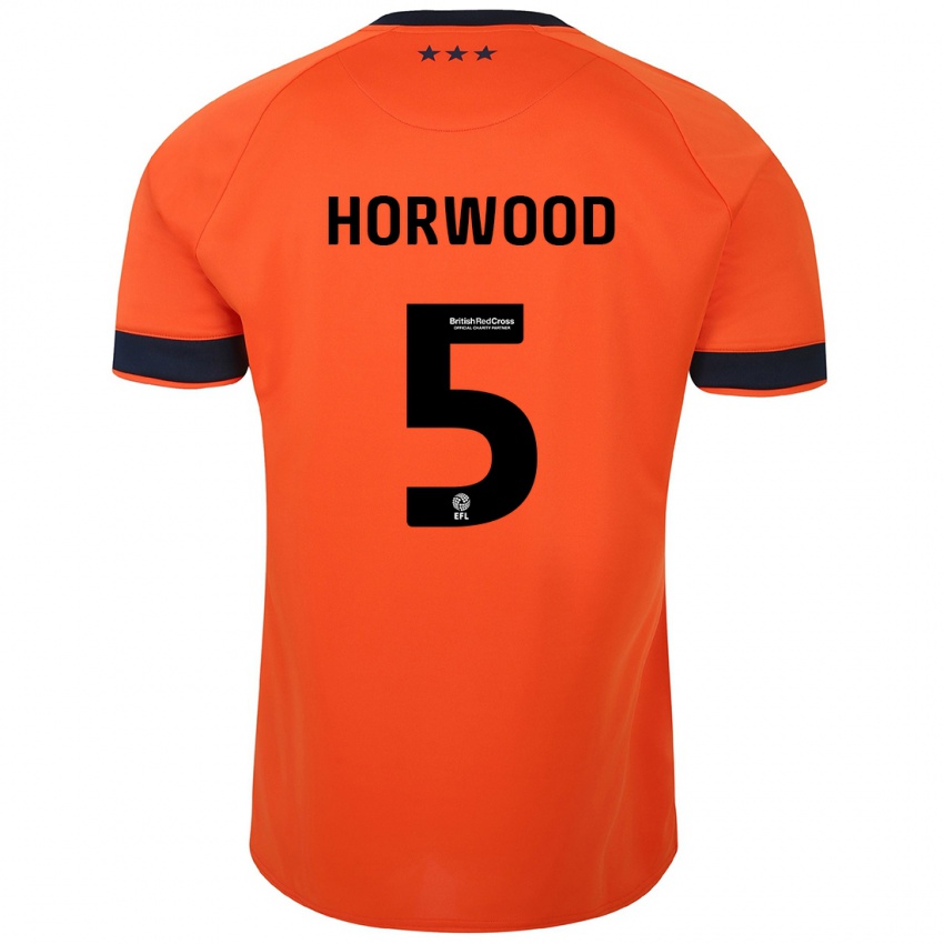Dámské Bonnie Horwood #5 Oranžový Daleko Hráčské Dresy 2023/24 Dres