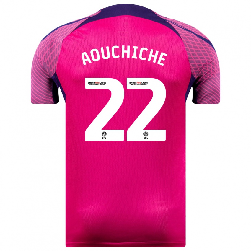 Dámské Adil Aouchiche #22 Nachový Daleko Hráčské Dresy 2023/24 Dres