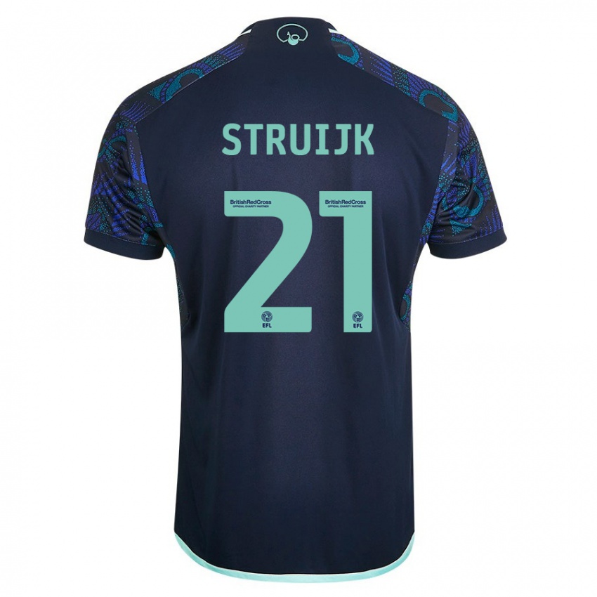 Dámské Pascal Struijk #21 Modrý Daleko Hráčské Dresy 2023/24 Dres