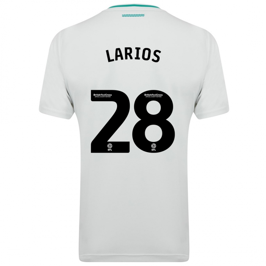 Dámské Juan Larios #28 Bílý Daleko Hráčské Dresy 2023/24 Dres
