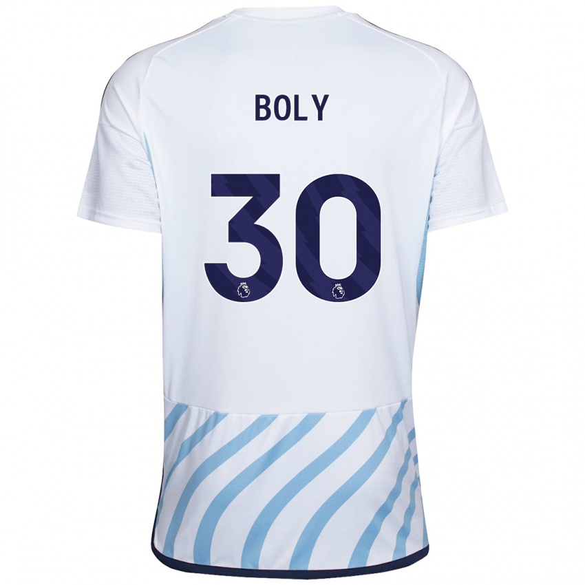 Dámské Willy Boly #30 Bílá Modrá Daleko Hráčské Dresy 2023/24 Dres