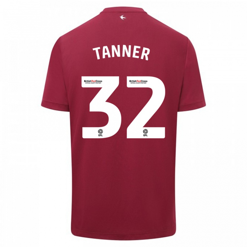 Dámské Ollie Tanner #32 Červené Daleko Hráčské Dresy 2023/24 Dres