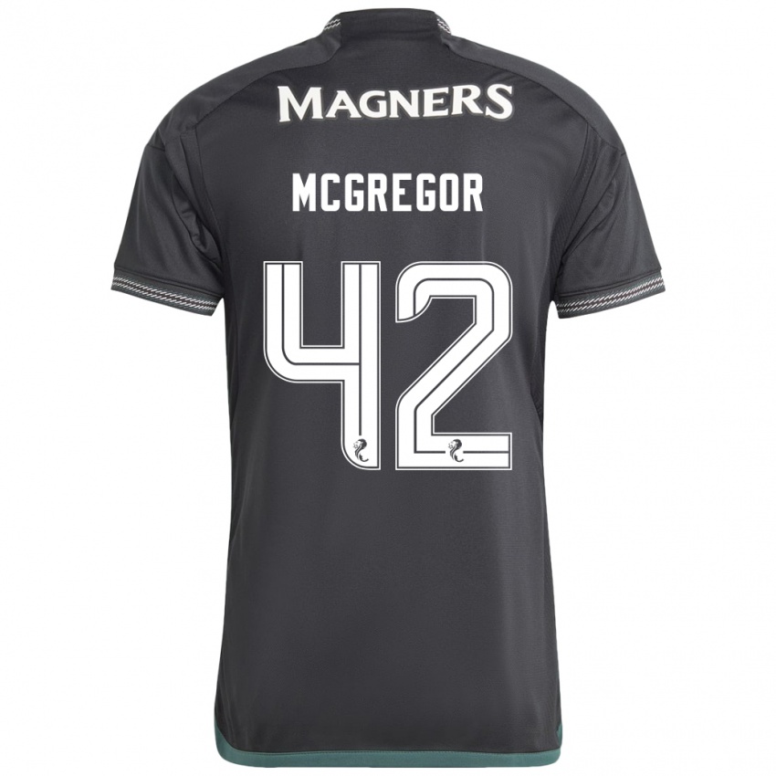 Dámské Callum Mcgregor #42 Černá Daleko Hráčské Dresy 2023/24 Dres