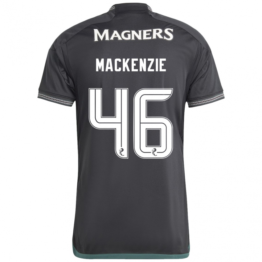 Dámské Magnus Mackenzie #46 Černá Daleko Hráčské Dresy 2023/24 Dres
