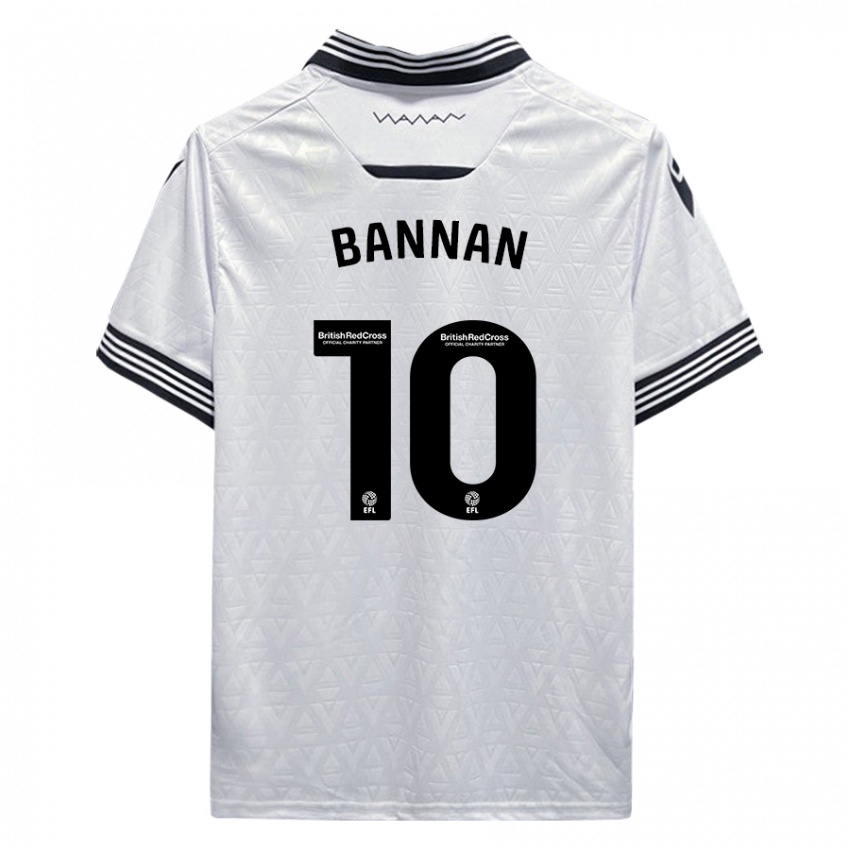 Dámské Barry Bannan #10 Bílý Daleko Hráčské Dresy 2023/24 Dres