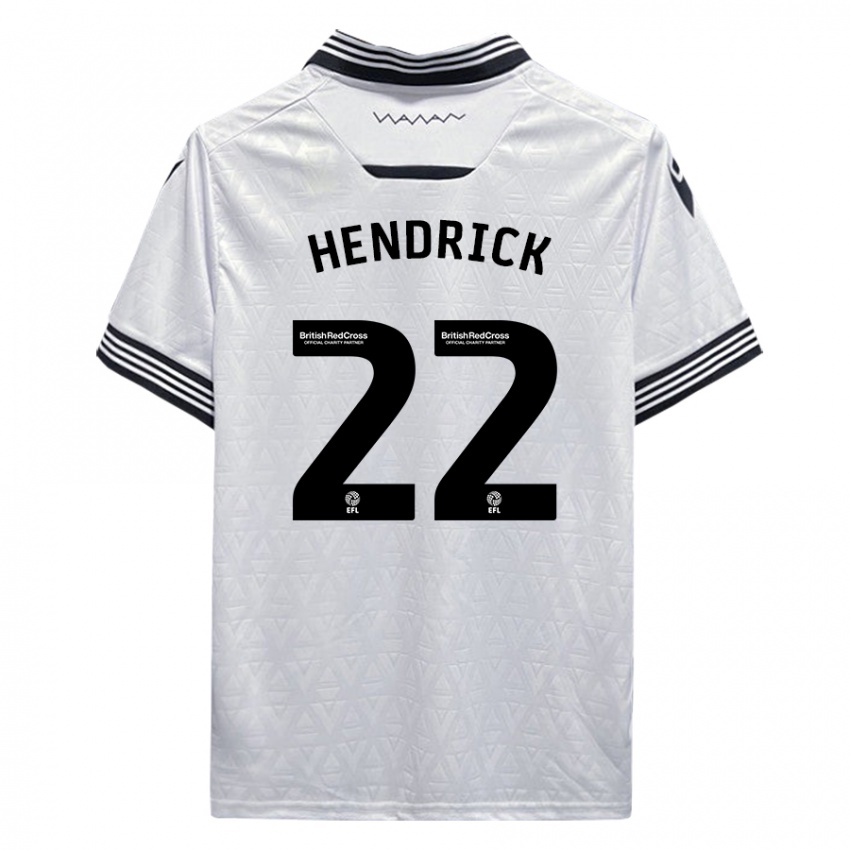 Dámské Jeff Hendrick #22 Bílý Daleko Hráčské Dresy 2023/24 Dres