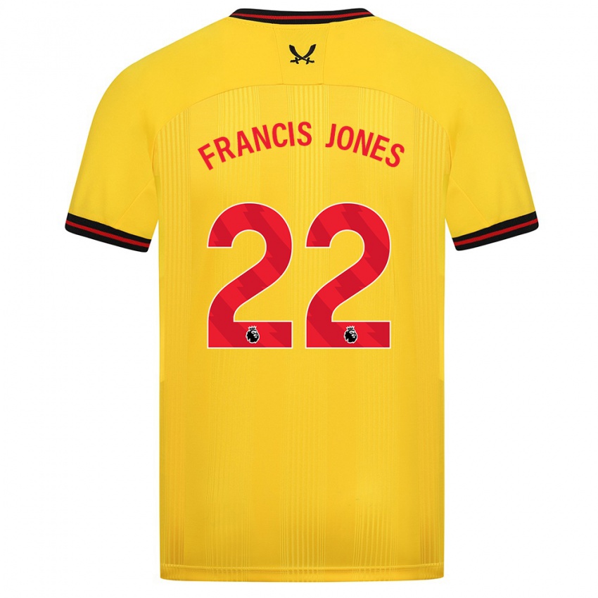 Dámské Maria Francis-Jones #22 Žlutá Daleko Hráčské Dresy 2023/24 Dres