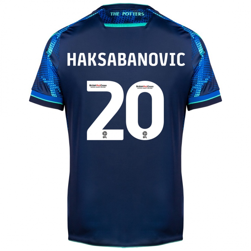 Dámské Sead Hakšabanović #20 Námořnictvo Daleko Hráčské Dresy 2023/24 Dres