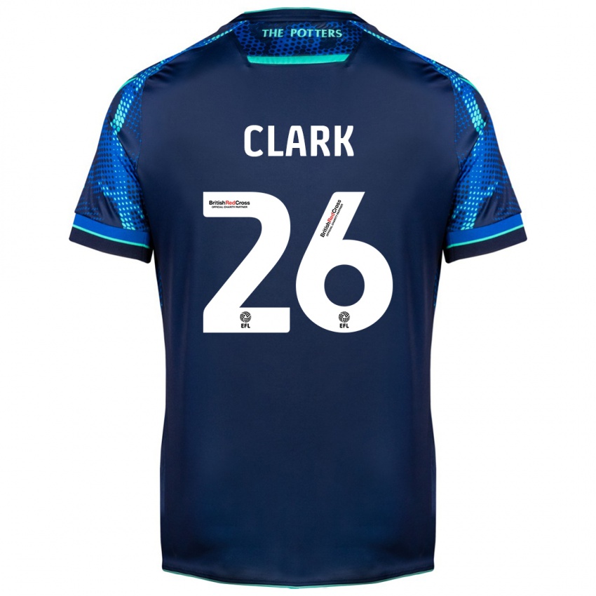 Dámské Ciaran Clark #26 Námořnictvo Daleko Hráčské Dresy 2023/24 Dres