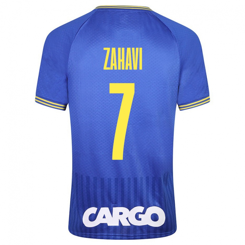 Dámské Eran Zahavi #7 Modrý Daleko Hráčské Dresy 2023/24 Dres