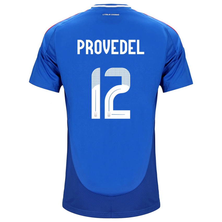 Dětské Itálie Ivan Provedel #12 Modrý Domů Hráčské Dresy 24-26 Dres