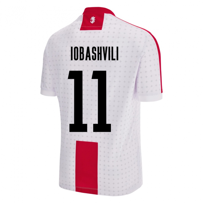 Dětské Georgia Jaduli Iobashvili #11 Bílý Domů Hráčské Dresy 24-26 Dres