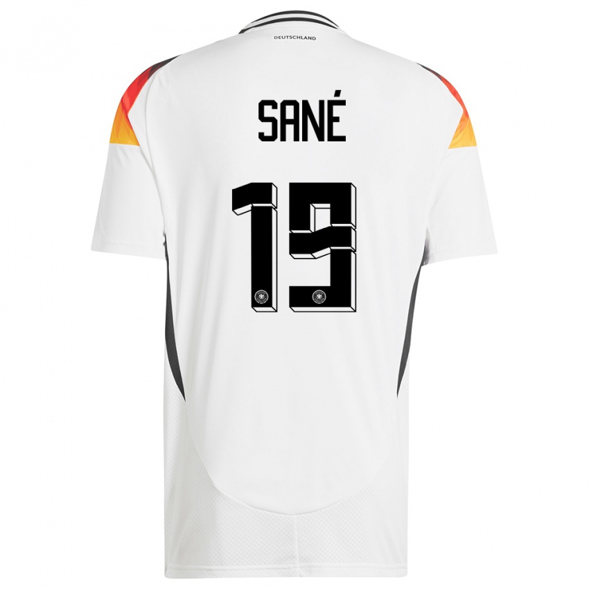 Pánské Německo Leroy Sane #19 Bílý Domů Hráčské Dresy 24-26 Dres