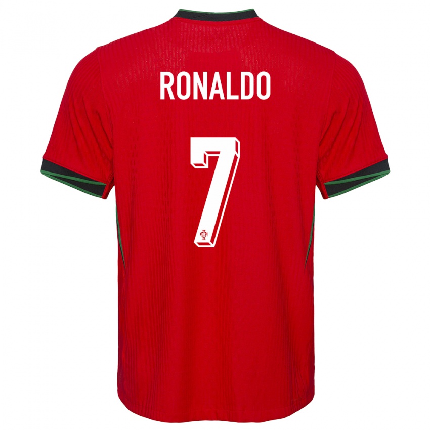 Pánské Portugalsko Cristiano Ronaldo #7 Červené Domů Hráčské Dresy 24-26 Dres
