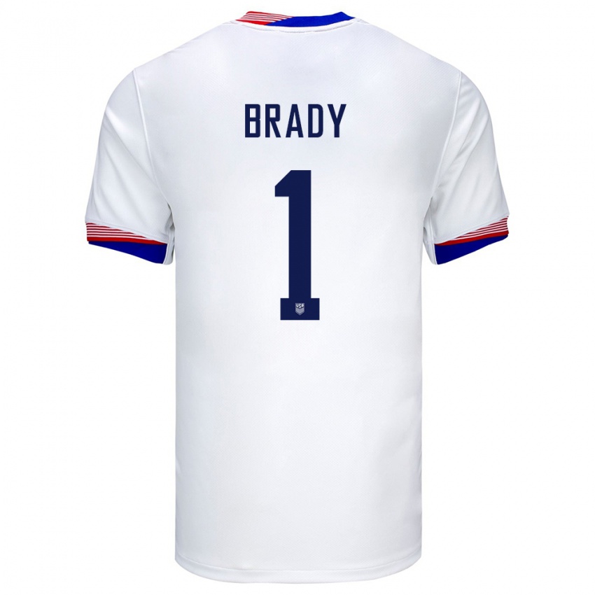 Pánské Spojené Státy Americké Chris Brady #1 Bílý Domů Hráčské Dresy 24-26 Dres