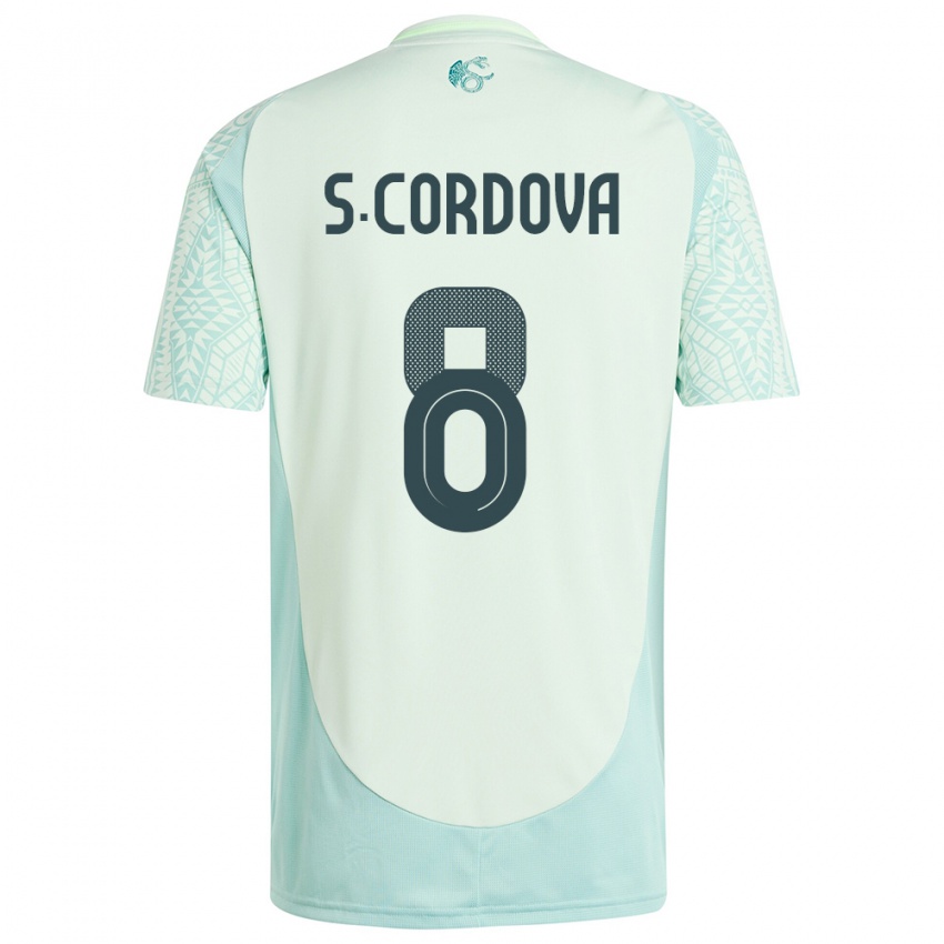 Pánské Mexiko Sebastian Cordova #8 Povlečení Zelené Daleko Hráčské Dresy 24-26 Dres