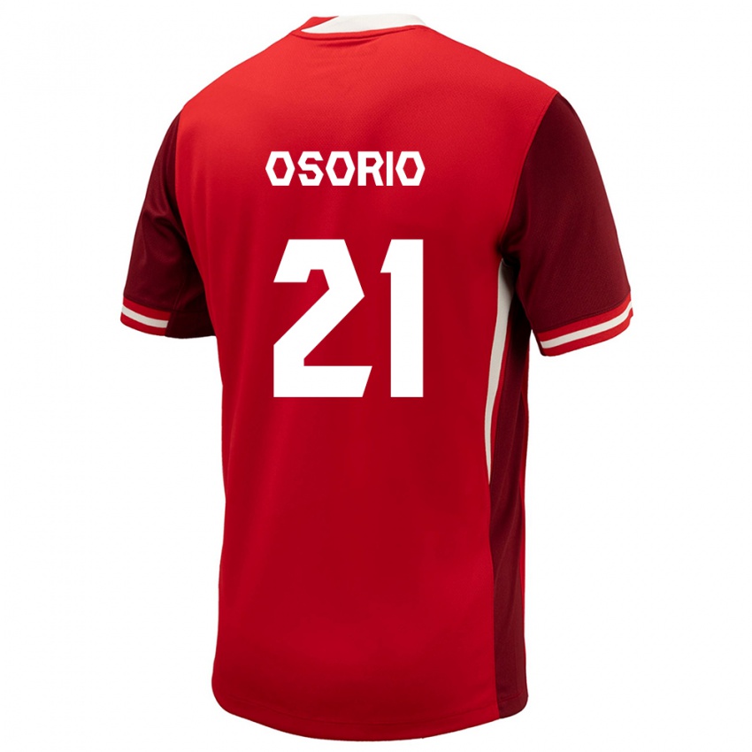 Dámské Kanada Jonathan Osorio #21 Červené Domů Hráčské Dresy 24-26 Dres