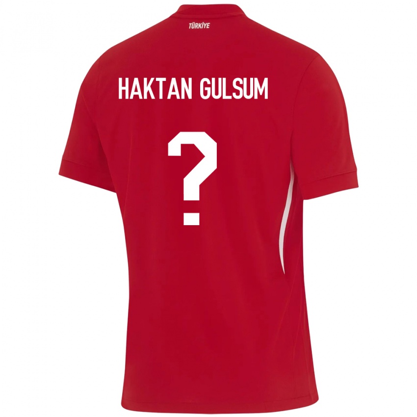 Dámské Turecko Ayaz Haktan Gülsüm #0 Červené Daleko Hráčské Dresy 24-26 Dres