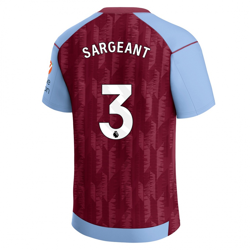 Dětské Meaghan Sargeant #3 Claretblue Domů Hráčské Dresy 2023/24 Dres