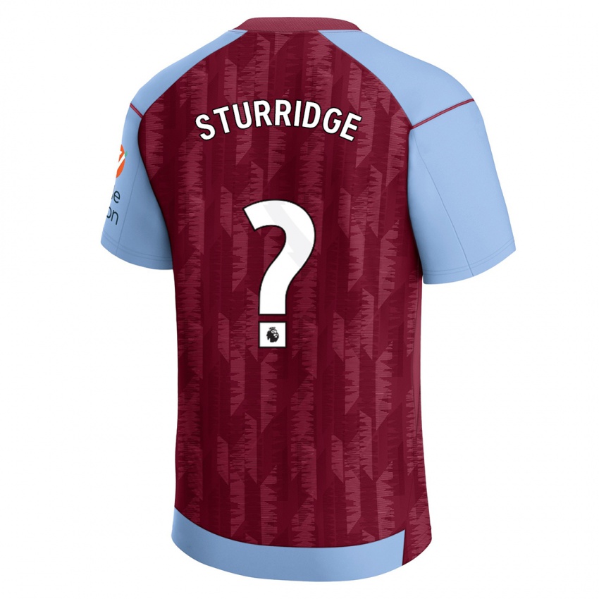 Dětské Dj Campton Sturridge #0 Claretblue Domů Hráčské Dresy 2023/24 Dres