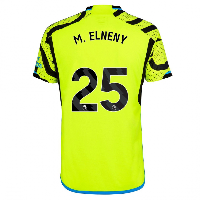 Dětské Mohamed Elneny #25 Žlutá Daleko Hráčské Dresy 2023/24 Dres