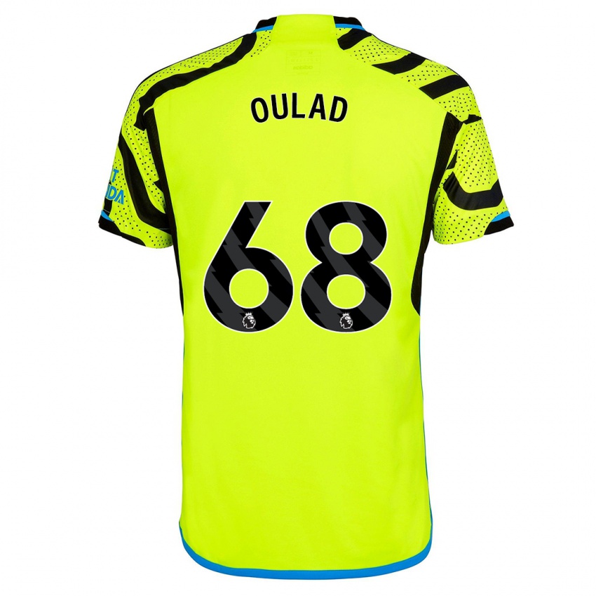 Dětské Salah-Eddine Oulad M'hand #68 Žlutá Daleko Hráčské Dresy 2023/24 Dres