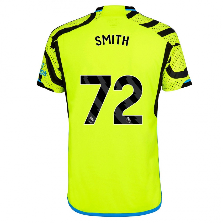 Dětské Matt Smith #72 Žlutá Daleko Hráčské Dresy 2023/24 Dres
