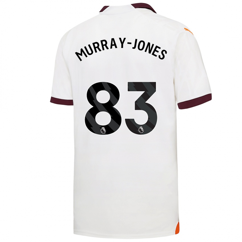 Dětské George Murray-Jones #83 Bílý Daleko Hráčské Dresy 2023/24 Dres