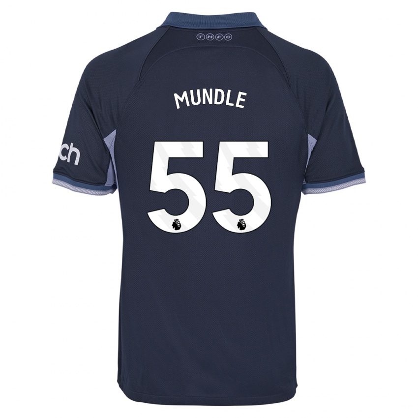 Dětské Romaine Mundle #55 Tmavě Modrá Daleko Hráčské Dresy 2023/24 Dres