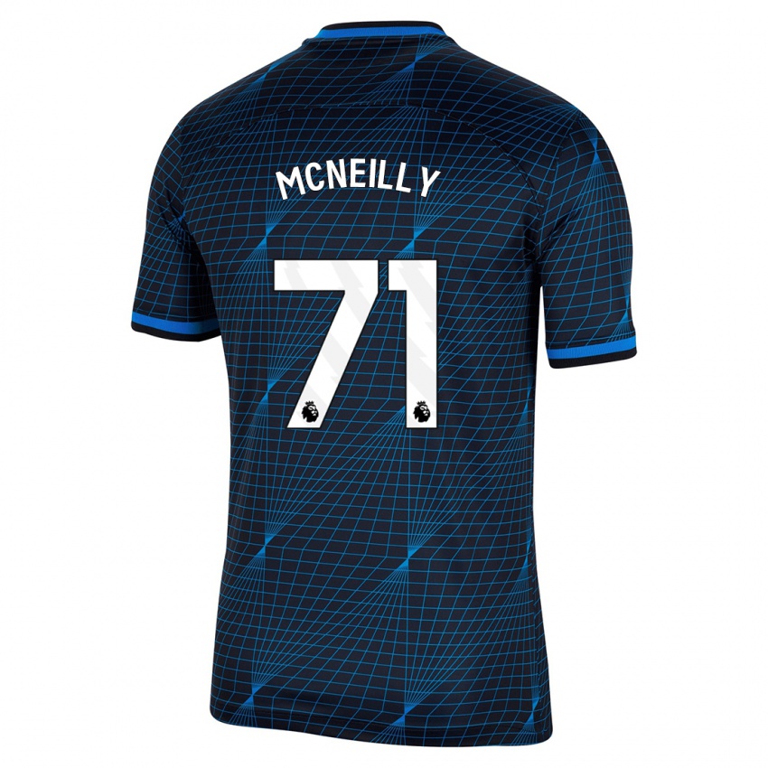 Dětské Donnell Mcneilly #71 Tmavě Modrá Daleko Hráčské Dresy 2023/24 Dres