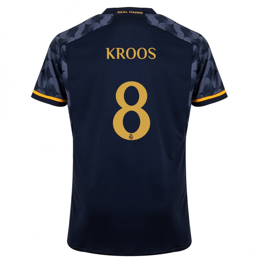 Dětské Toni Kroos #8 Tmavě Modrá Daleko Hráčské Dresy 2023/24 Dres
