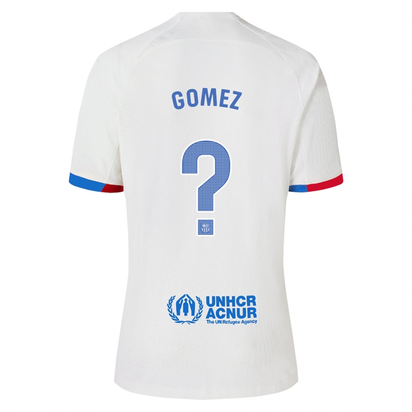 Dětské Antonio Gomez #0 Bílý Daleko Hráčské Dresy 2023/24 Dres