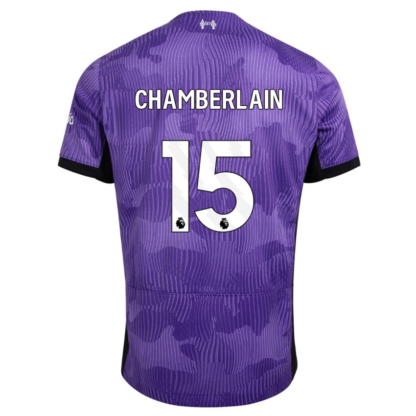Dětské Alex Oxlade Chamberlain #15 Nachový Třetí Hráčské Dresy 2023/24 Dres