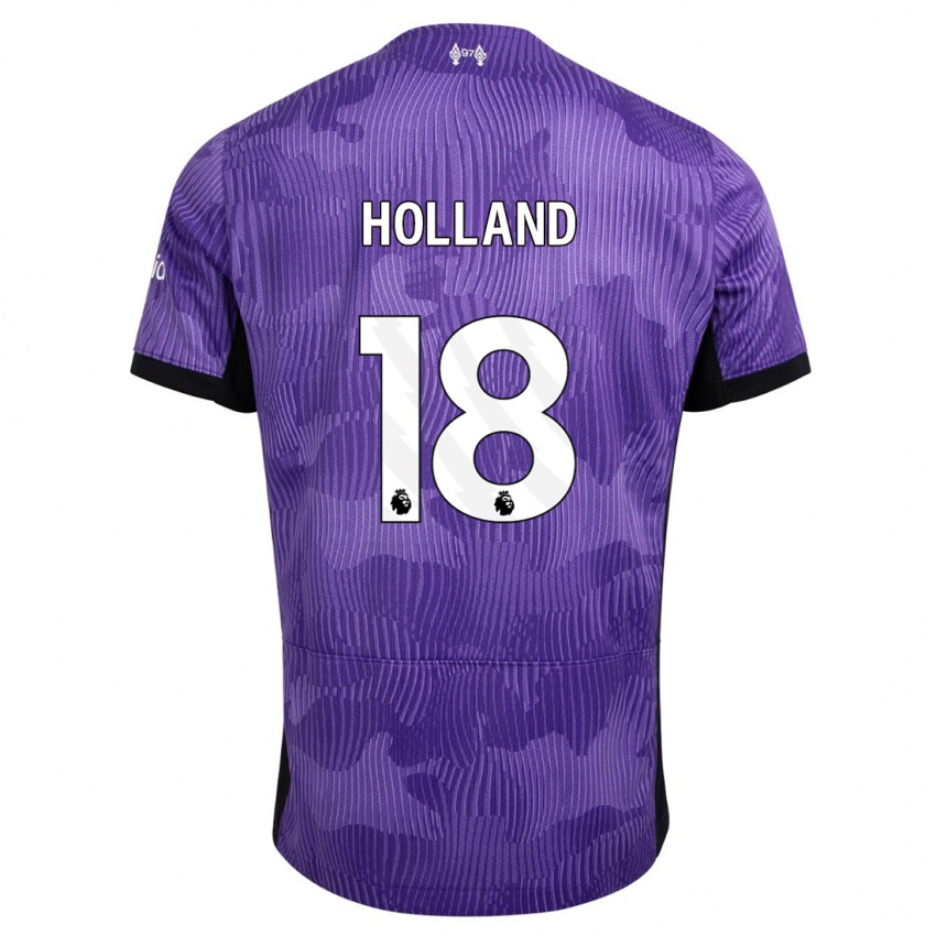 Dětské Ceri Holland #18 Nachový Třetí Hráčské Dresy 2023/24 Dres