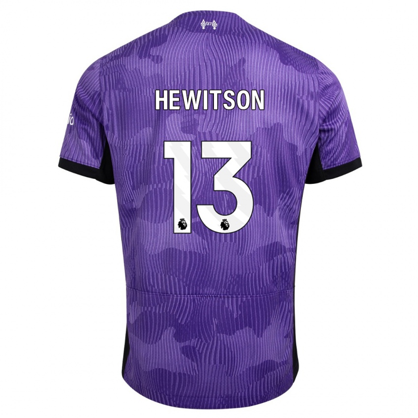 Dětské Luke Hewitson #13 Nachový Třetí Hráčské Dresy 2023/24 Dres
