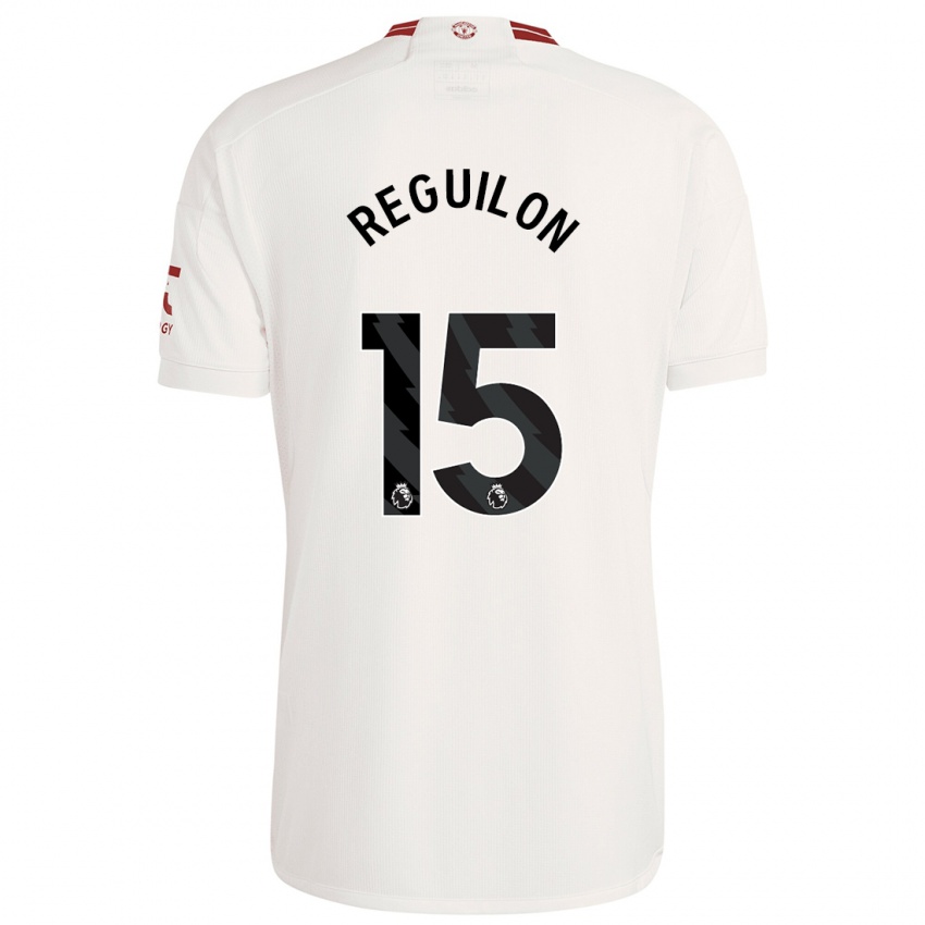 Dětské Sergio Reguilon #15 Bílý Třetí Hráčské Dresy 2023/24 Dres