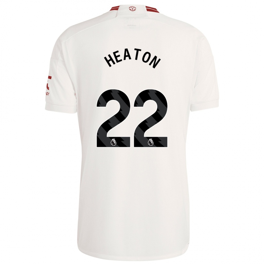 Dětské Tom Heaton #22 Bílý Třetí Hráčské Dresy 2023/24 Dres