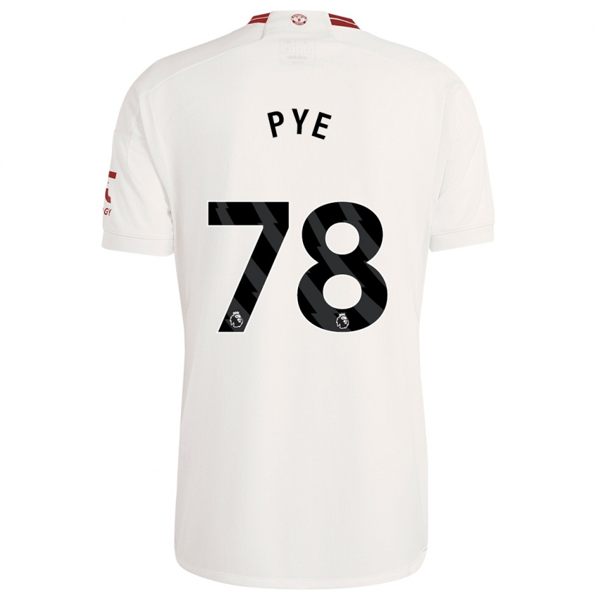 Dětské Logan Pye #78 Bílý Třetí Hráčské Dresy 2023/24 Dres