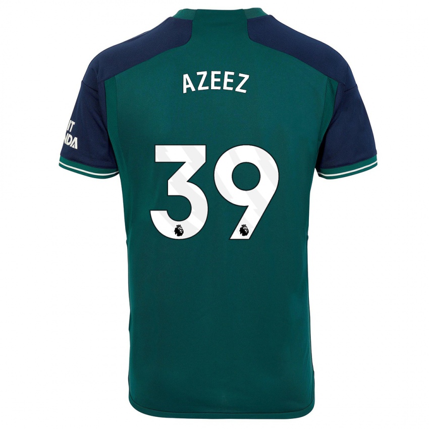 Dětské Miguel Azeez #39 Zelená Třetí Hráčské Dresy 2023/24 Dres