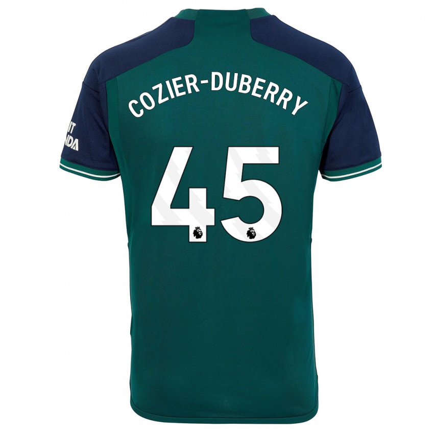 Dětské Amario Cozier-Duberry #45 Zelená Třetí Hráčské Dresy 2023/24 Dres