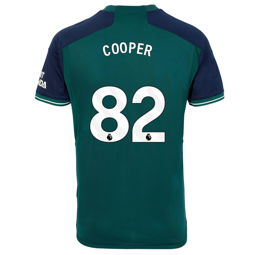 Dětské Noah Cooper #82 Zelená Třetí Hráčské Dresy 2023/24 Dres