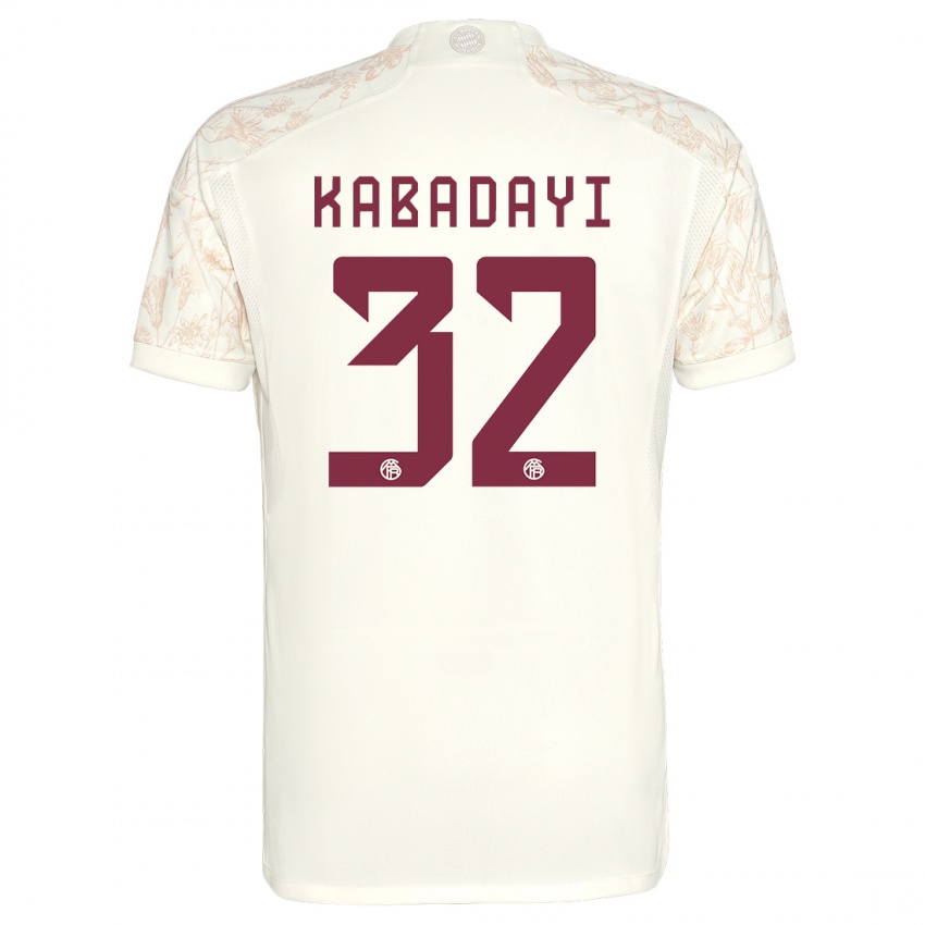 Dětské Yusuf Kabadayi #32 Off White Třetí Hráčské Dresy 2023/24 Dres