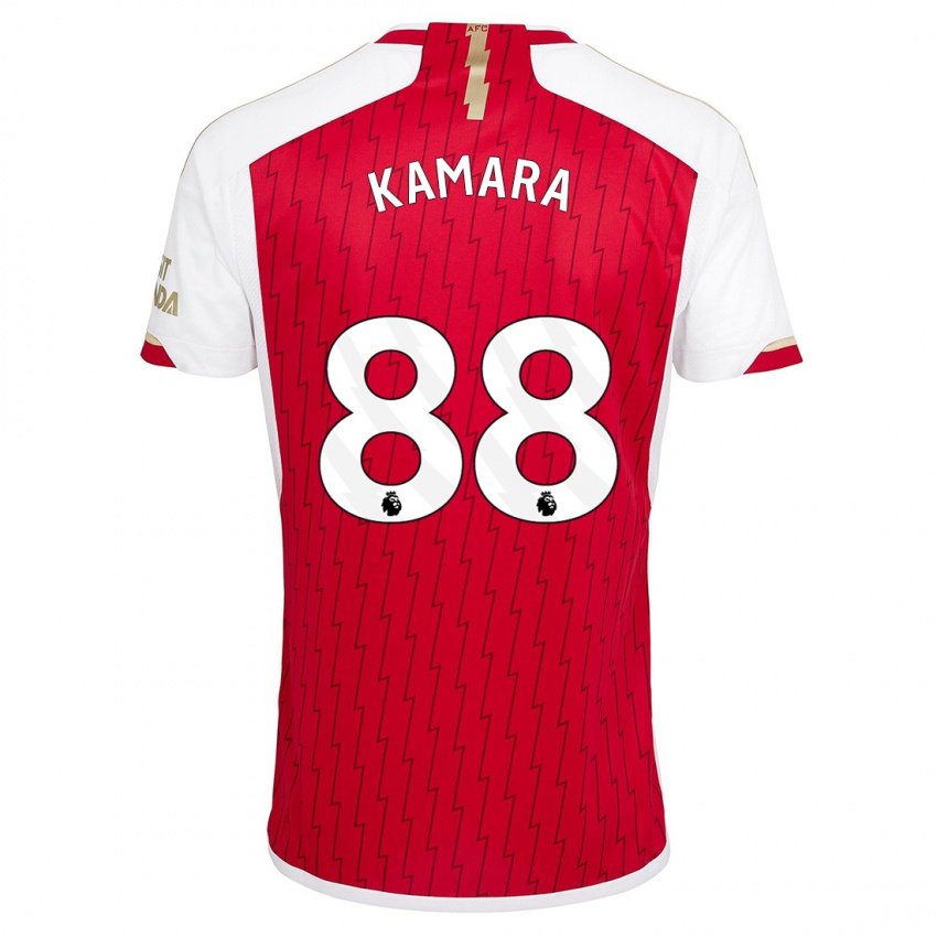 Pánské Osman Kamara #88 Červené Domů Hráčské Dresy 2023/24 Dres