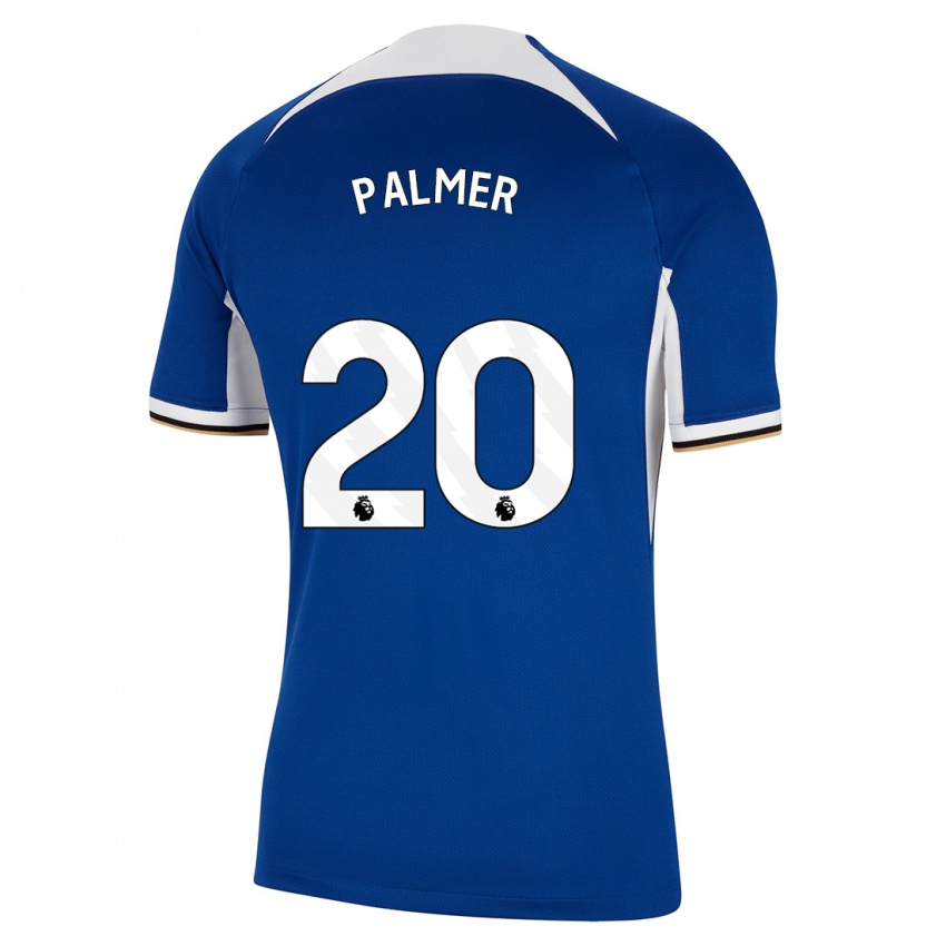 Pánské Cole Palmer #20 Modrý Domů Hráčské Dresy 2023/24 Dres