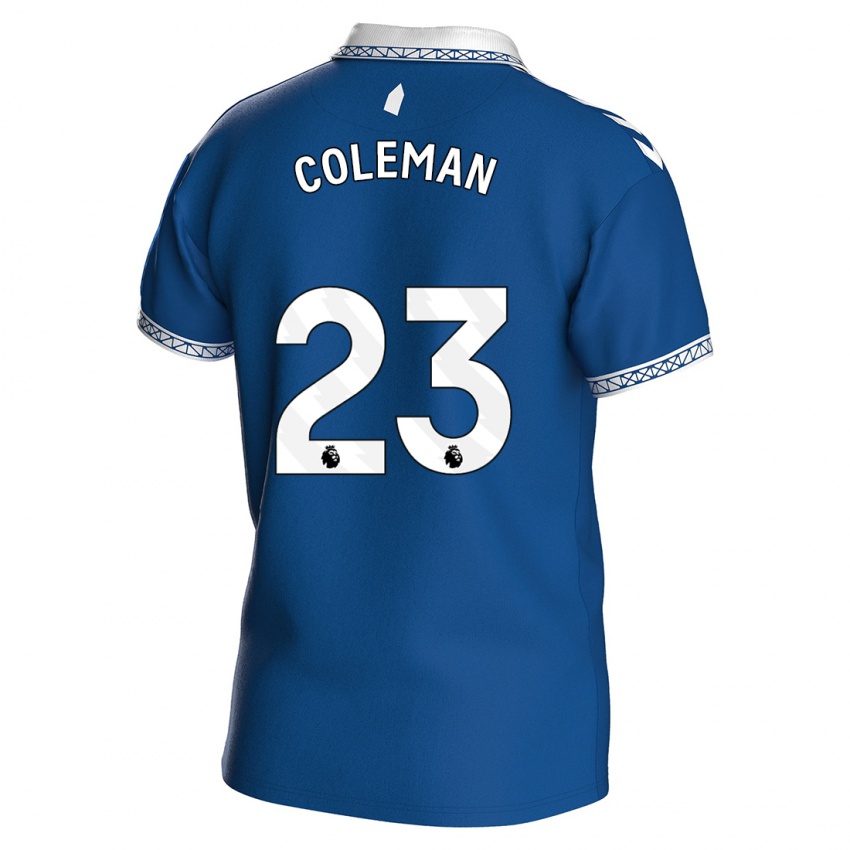 Pánské Seamus Coleman #23 Královská Modrá Domů Hráčské Dresy 2023/24 Dres