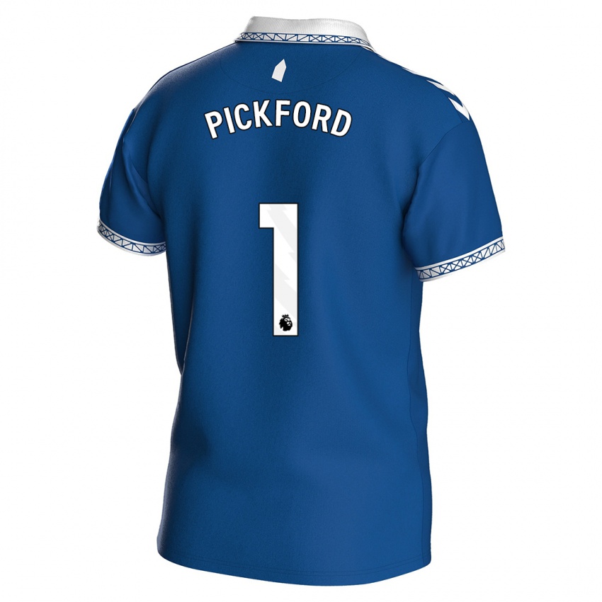 Pánské Jordan Pickford #1 Královská Modrá Domů Hráčské Dresy 2023/24 Dres